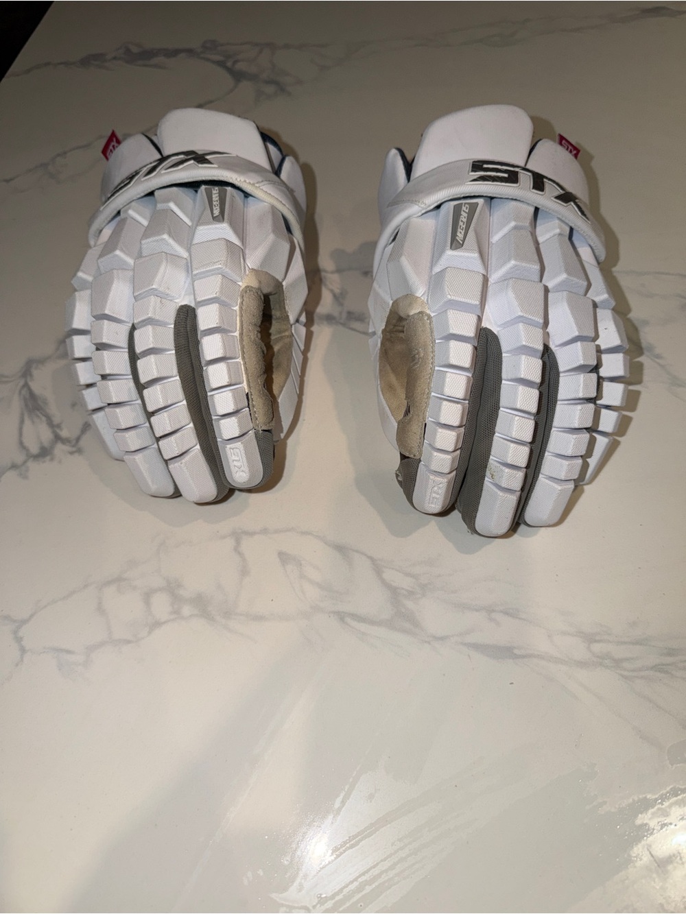 STX Men’s White Lacrosse Gloves